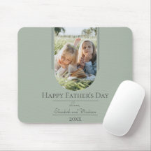 Modern Arch Photo Father's Day | Sage Green