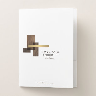 Modern Architect Logo Presentation Folder
