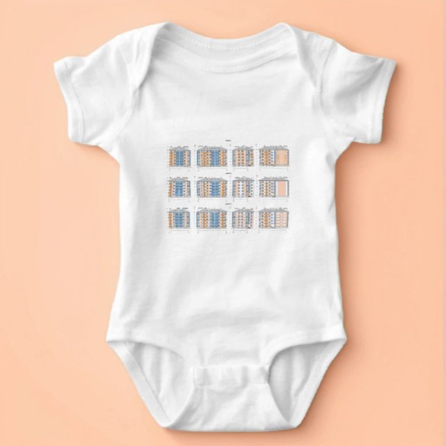 Modern Architecture Baby Bodysuit (Creator Uploaded)