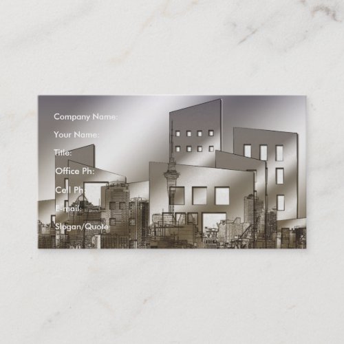 Modern Architecture Business Card
