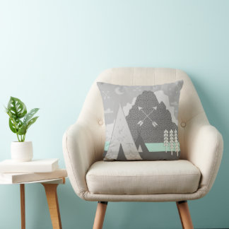 Modern Arrow Pattern Design Pillow