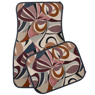 Modern Art Butterfly Car Floor Mat
