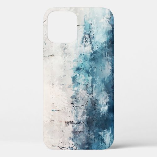 Modern Art Colorful Abstract Brushstrokes iPhone 12 Case