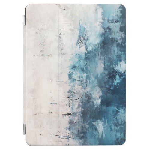 Modern Art Colorful Abstract Brushstrokes iPad Air Cover