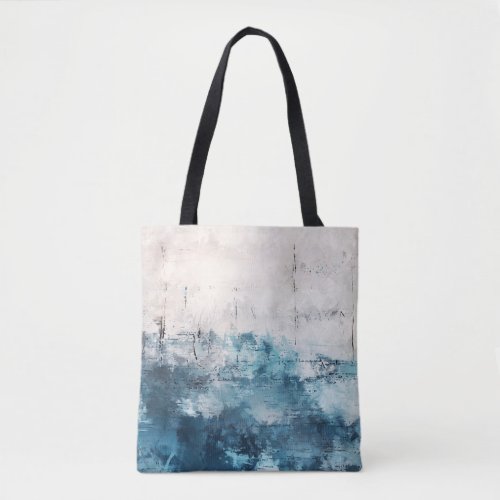 Modern Art Colorful Abstract Brushstrokes Tote Bag