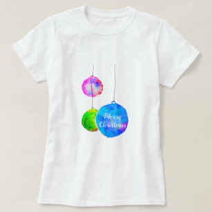 Blue Baubles Christmas T-Shirts \u0026 T 