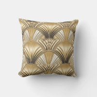 Modern Art Deco gold ivory