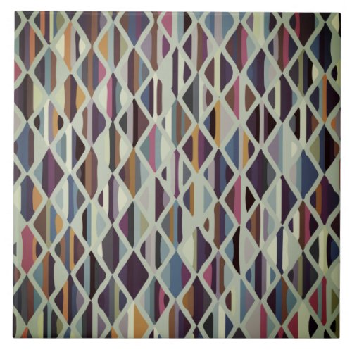 Modern Art Deco Multi_color Ceramic Tile