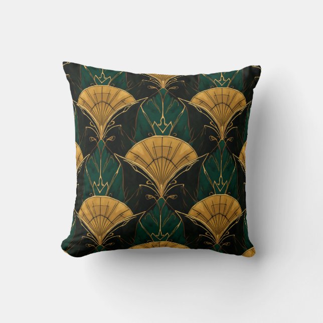 Modern Art Deco Pattern cushion (Front)