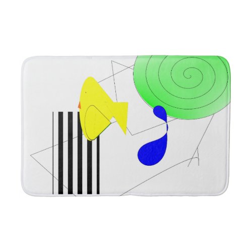 Modern Art Design  Bath Mat