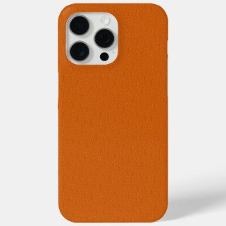 Modern Art Elegant Droplets Pattern Rusty Orange