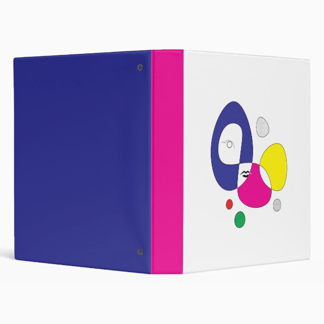 Modern Art Face Binder (Background)