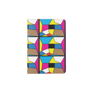 Modern Art - FACES- Custom Passport Holder