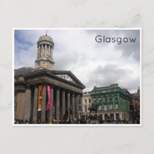 modern art gallery glasgow postcard