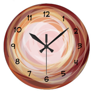 Modern Art Home Decor Large Clock