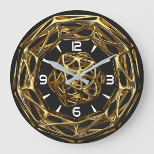 Modern Art Large Clock
