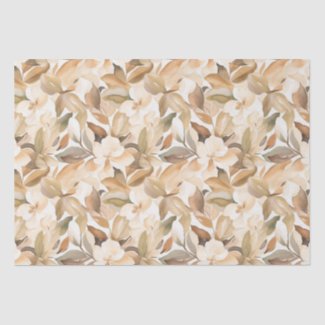 Modern Art Magnolias Floral 