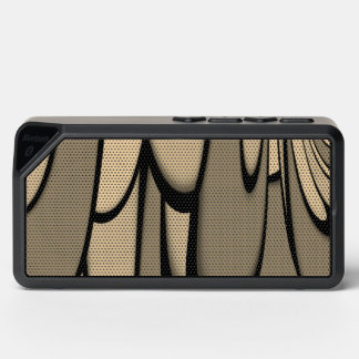 Modern Art Melting Brown Hues Bluetooth Speaker