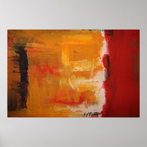 Modern Art - Minimalist Abstract Art Poster | Zazzle