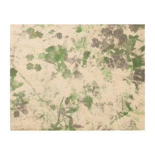 Modern art of flower pattern and wall texture mix
