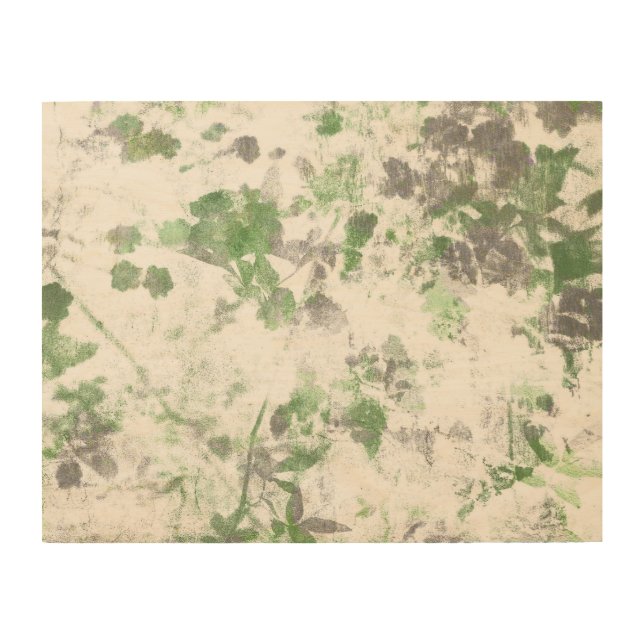 Modern art of flower pattern and wall texture mix (Front)