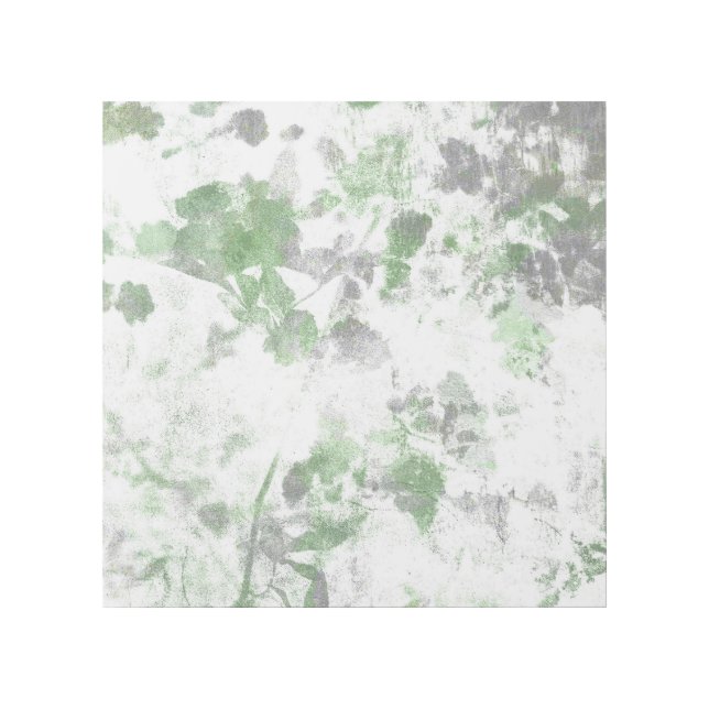 Modern art of flower pattern and wall texture mix (Front)