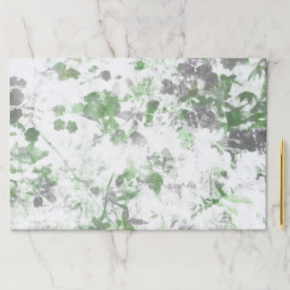 Modern art of flower pattern and wall texture mix paper pad