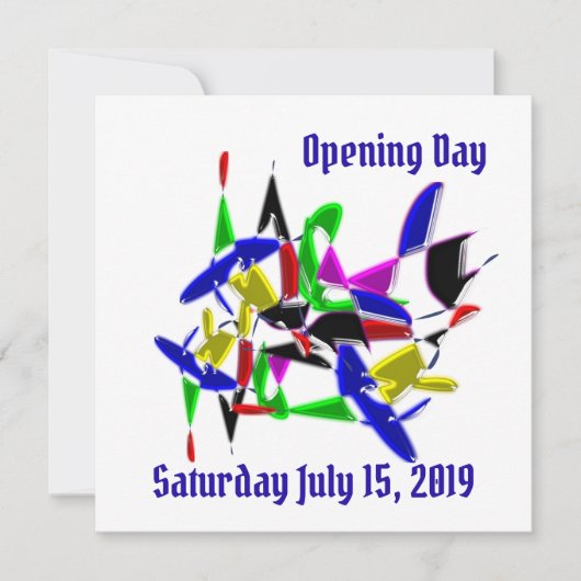 Modern art paintings ,Colour explosion (Front)