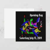 Modern art paintings ,Colour explosion (Front/Back)