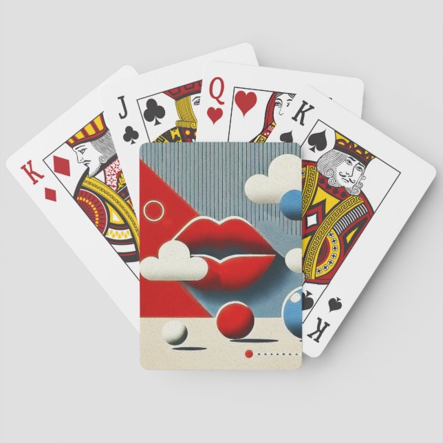 Modern Art Poker Cards (Back)
