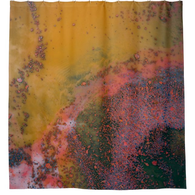 Modern art shower curtain (Front)