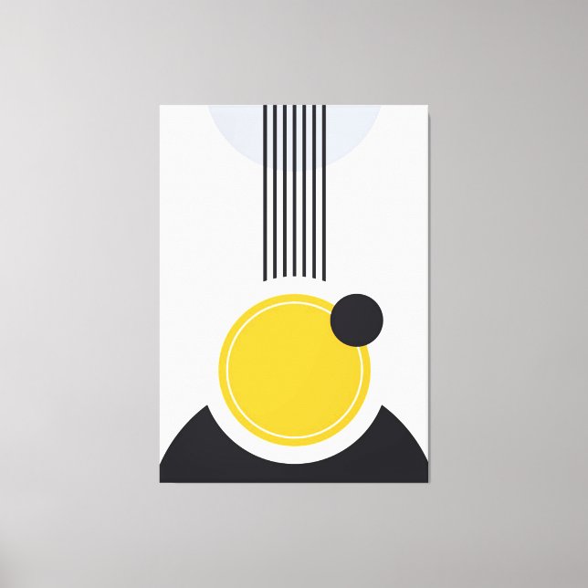 Modern Art Style  Canvas Print (Front)