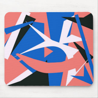 Modern Art Style Mouse Pad