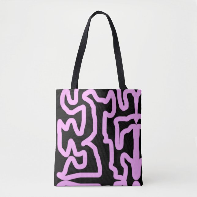 Modern art  tote bag (Front)