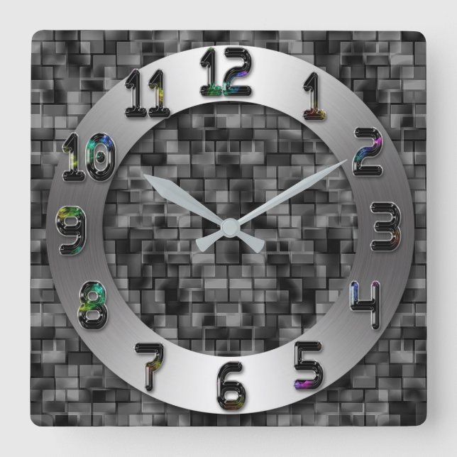 Modern Art Wall Clock (Front)
