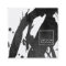Modern Artist Abstract Black Brushstrokes Designer