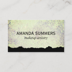 Modern Artistic Speckled Business Card