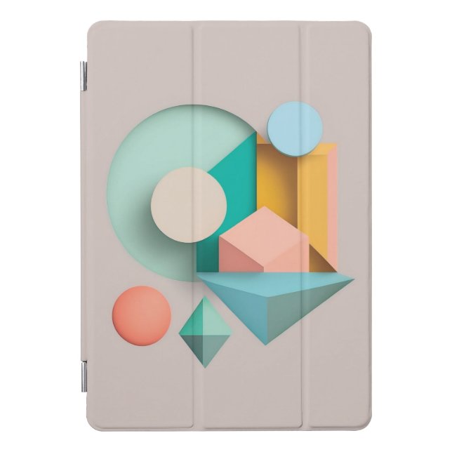 Modern artistic unique iPad Cover (Front)