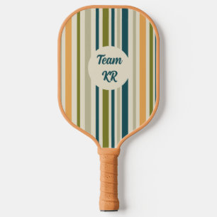 Modern Artsy Geometric Personalized Pickleball Paddle