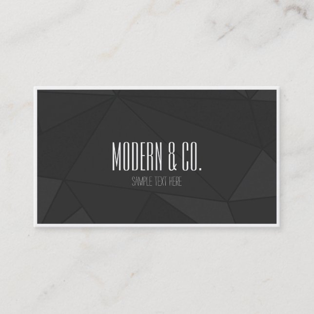 Modern & Attractive business card (Front)
