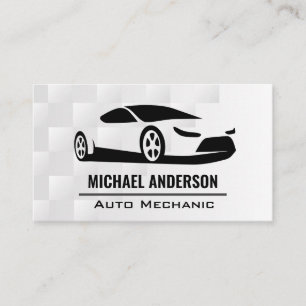 Modern Auto Logo Car Services Business Card