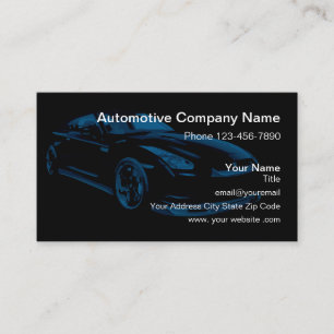 Modern Automotive Business Business Card
