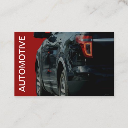 Modern Automotive Services Design Business Card