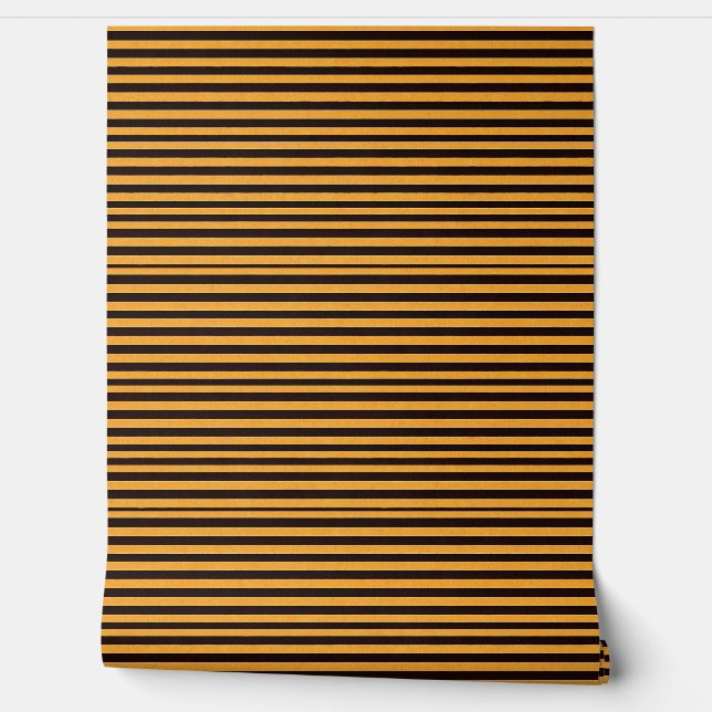 Modern Autumn Orange Luxury Collection Wallpaper (Unrolling)