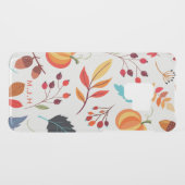 Modern Autumn Pumpkin Leaf Pattern Uncommon Samsung Galaxy Case (Back (Horizontal))
