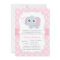 Modern Baby Elephant Polka Dots Baby Shower