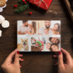 Modern Baby First Christmas Custom Photo collage Holiday Card<br><div class="desc">Celebrate your baby's first Christmas with our "Modern Baby's First Christmas Custom Photo Collage Family Holiday Card." This stylish holiday card features a contemporary design with a customizable photo collage, allowing you to showcase cherished moments from your baby's first holiday season. Personalize it with your baby's name, and photos to...</div>