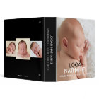 Modern Baby Photo Album - Black
