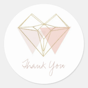 Modern Baby Shower Favor Tags – Abstract Geometric