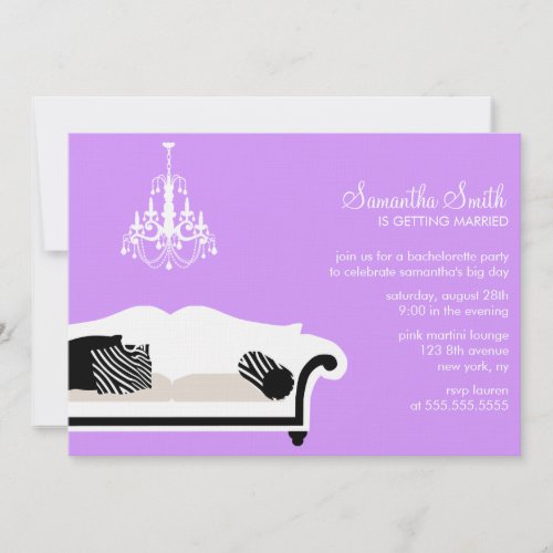 Modern Bachelorette Party or Bridal Shower Invites